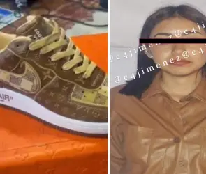 Cae joven por robo de tenis Louis Vuitton y Nike valuados en 1.2 millones de pesos