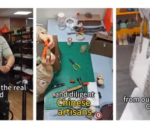 Fabricantes chinos revelan el costo real de bolsos de lujo vendidos en EE.UU.