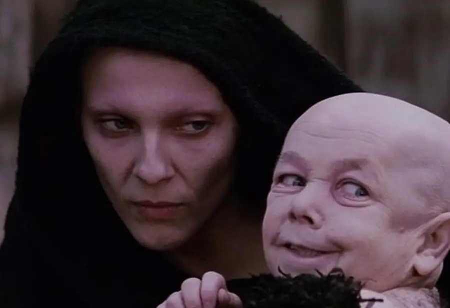 Davide Marotta interpretó a un bebé demonio