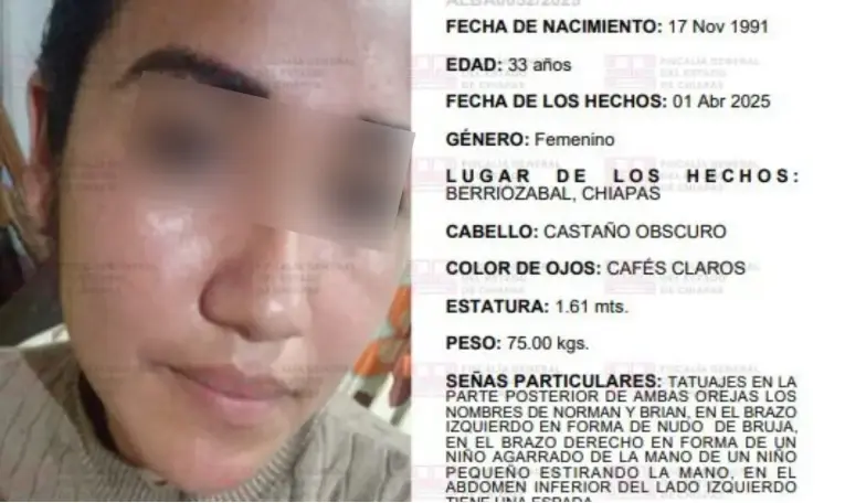 Fue citada en la terminal de autobuses de Tuxtla Gutiérrez. Especial.