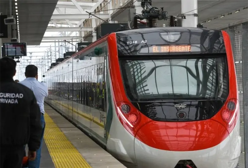 El Tren El Insurgente ajustará su horario de servicio para realizar trabajos. El Tren El Insurgente ajustará su horario de servicio para realizar trabajos.