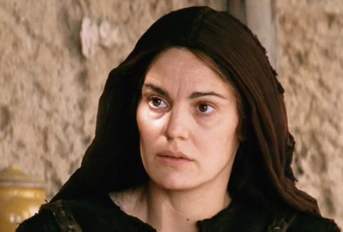 Maia Morgenstern interpretó a la Virgen María