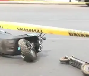 Muere mujer en scooter al chocar con moto en Ermita; se dirigía al Viacrusis de Iztapalapa