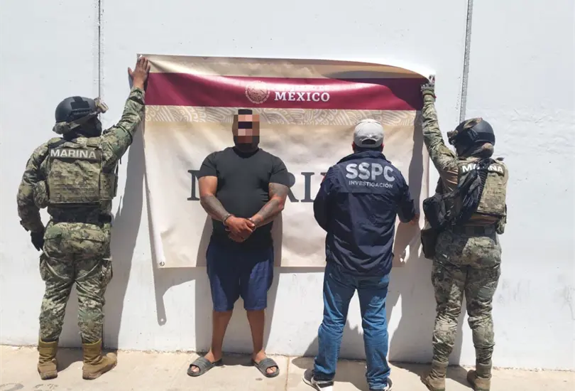 Detienen en Hermosillo a El 4-40, ligado al CJNG
