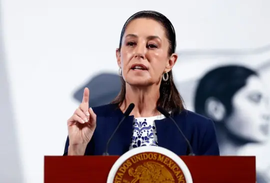 Claudia <span class=highlighting>Sheinbaum</span> durante una conferencia de prensa, en Palacio Nacional, en Ciudad de México. Claudia <span class=highlighting>Sheinbaum</span> durante una conferencia de prensa, en Palacio Nacional, en Ciudad de México.