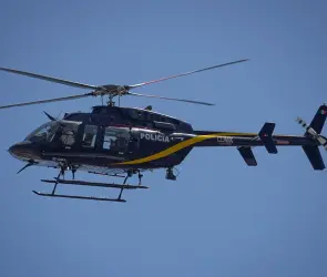 Por aire y tierra, así fue el impresionante operativo tras robo en Parque Delta