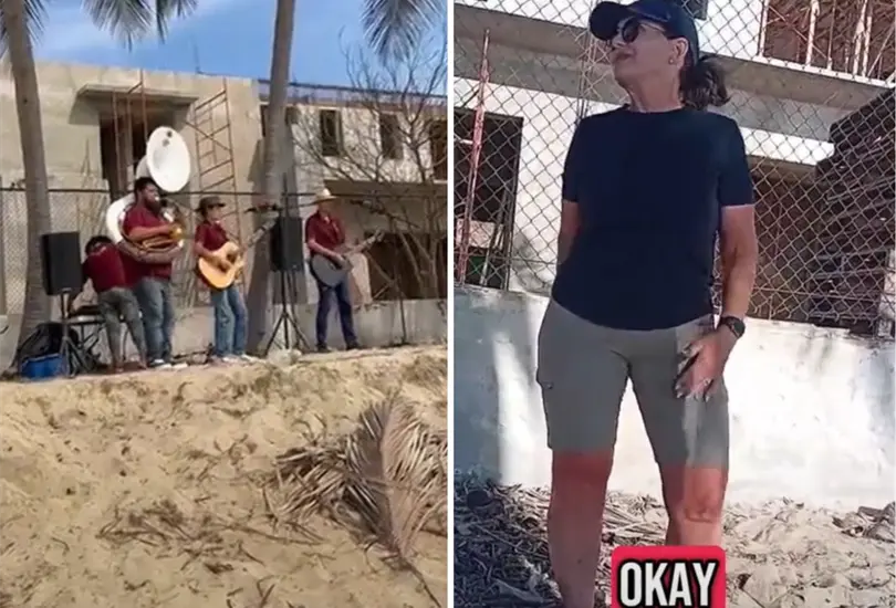 Extranjera corre a mexicanos de la playa y la multan.