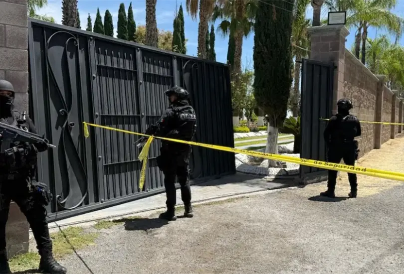 El rancho de Las Margaritas en Teocaltiche qued&oacute; bajo resguardo de las autoridades de Jalisco.