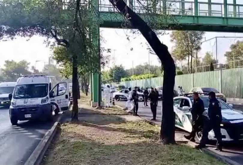 Encuentran cuerpo colgado de un puente en Calzada Zaragoza: lo que se sabe