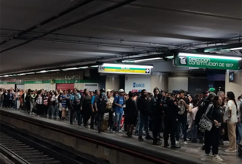 Aumentan los pinchazos en el Metro y Metrob&uacute;s.