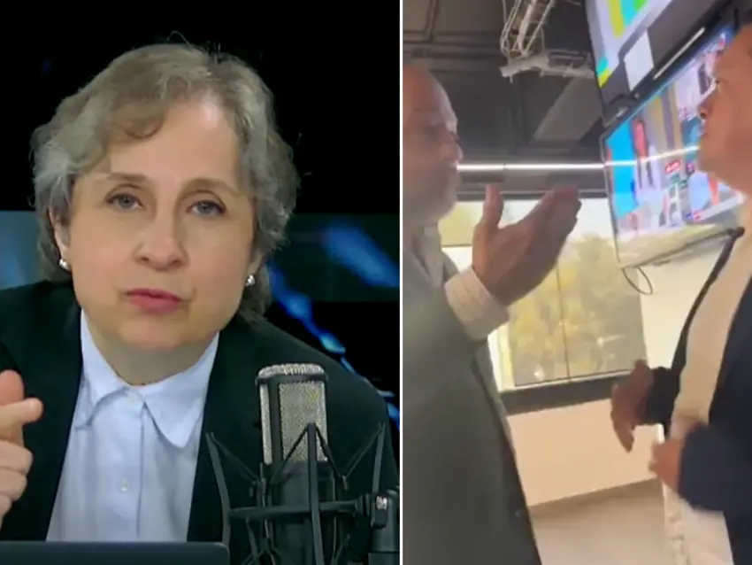 Javier Tejado llega sin cita al noticiero de Aristegui y lo corren - Quinto Poder