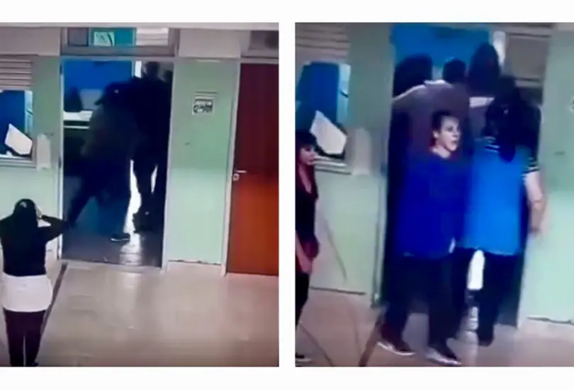 Filtran video de la madre que golpe&oacute; brutalmente a la directora de una primaria