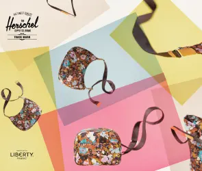 Herschel presenta una colección exclusiva en colaboración con Liberty of London para este verano