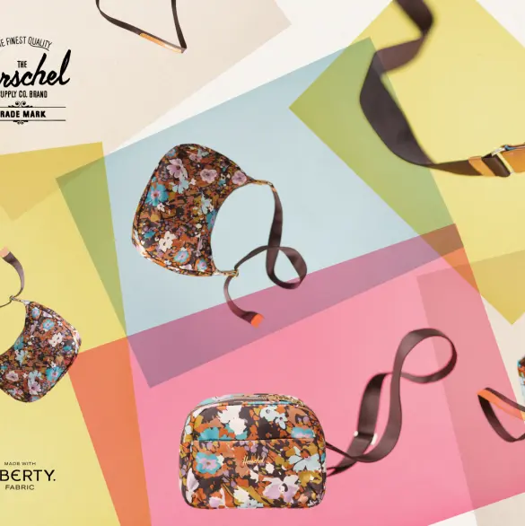 Herschel presenta una colección exclusiva en colaboración con Liberty of London para este verano