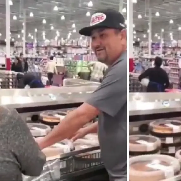 Están apartados: Revendedor impide que una clienta se lleve un pastel de Costco