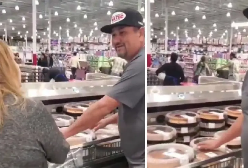 Revendedor de Costco se pelea