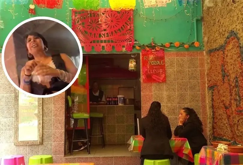 Mujeres agredidas en pozoler&iacute;a de Coyoac&aacute;n