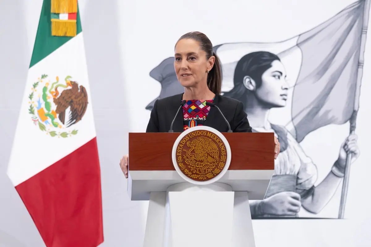 Claudia Sheinbaum exhibió a Ernesto Zedillo. Presidencia.
