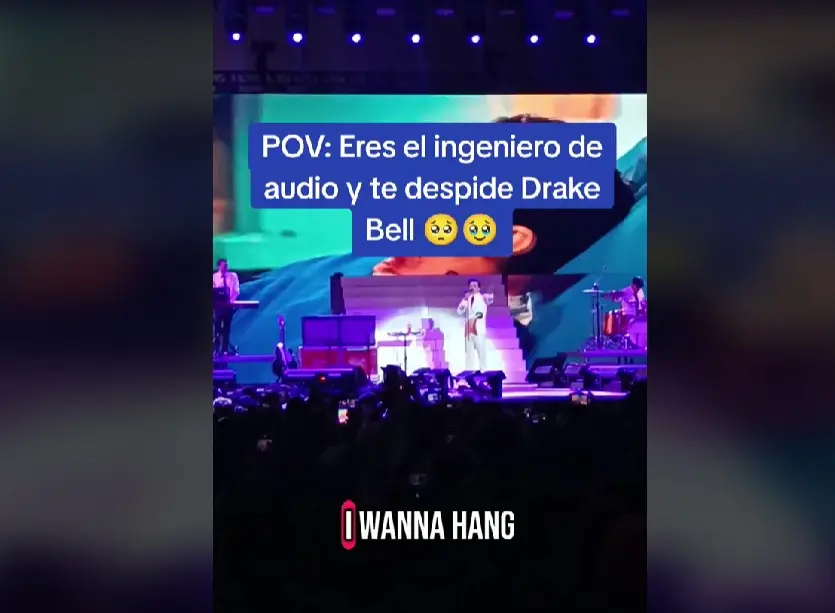 Drake Bell corre a ingeniero TikTok