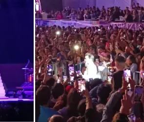 Drake Bell despide a un empleado en pleno concierto en la Feria de Puebla