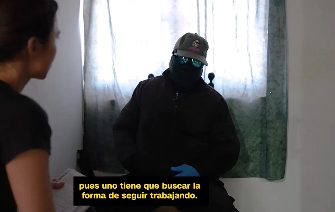 Miembro del Cártel de Sinaloa envía mensaje a Trump CNN (captura de pantalla)