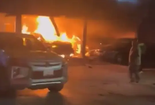 Cámaras revelan origen del incendio en Terraza Condesa, Zacatecas Cámaras revelan origen del incendio en Terraza Condesa, Zacatecas