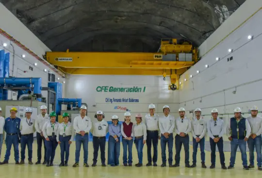 La modernización de la hidroeléctrica Zimapán permitirá generar 70 GWh adicionales de energía limpia cada año. La modernización de la hidroeléctrica Zimapán permitirá generar 70 GWh adicionales de energía limpia cada año.