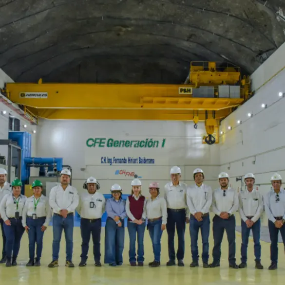 CFE moderniza la Central Hidroeléctrica Zimapán y aumenta eficiencia energética en México