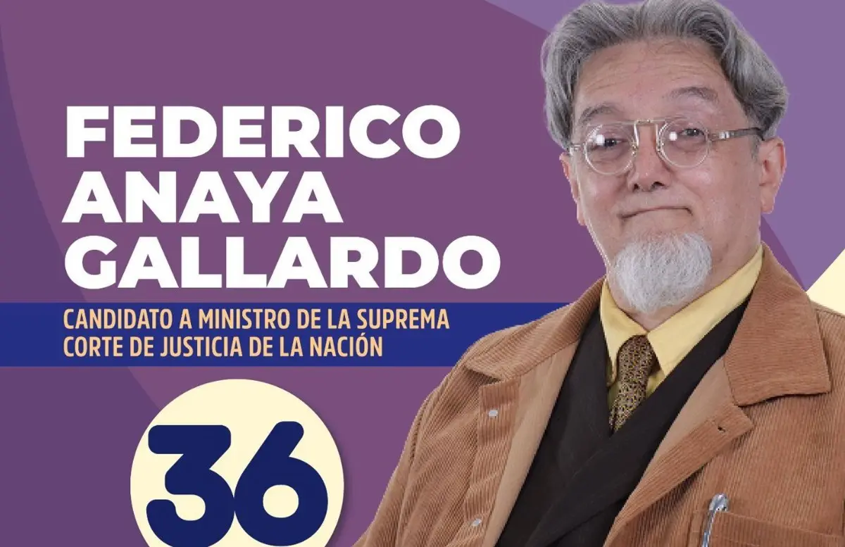 Federico Anaya Gallardo, candidato a ministro. FB: Federico Anaya Gallardo.
