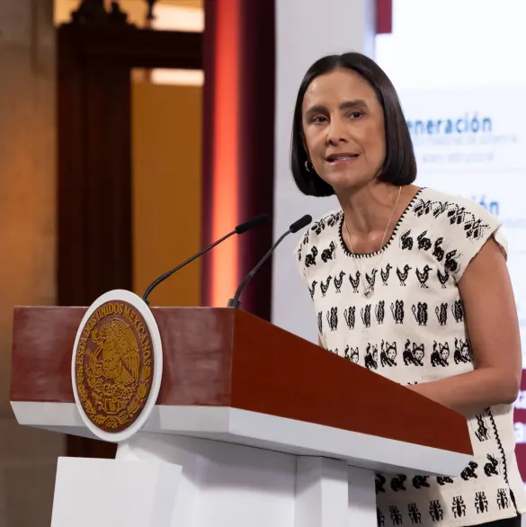 Luz Elena González Escobar presenta plan para fortalecer producción eléctrica nacional