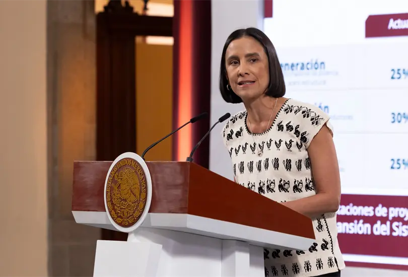 Luz Elena Gonz&aacute;lez Escobar presenta plan para fortalecer producci&oacute;n el&eacute;ctrica nacional