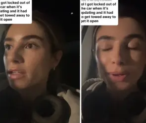 Actualización de auto Tesla deja a una mujer atrapada 40 minutos en pleno calor