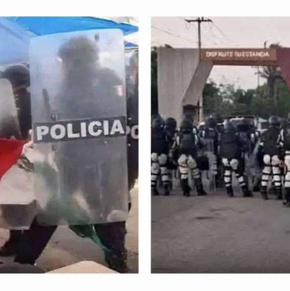 Desalojo con violencia en Tecnológico de Tabasco provoca nuevos bloqueos