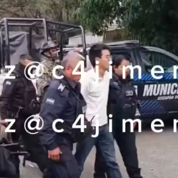 Lo detienen en Edomex por golpear a su abuela y descubren que era sicario del CJNG 
