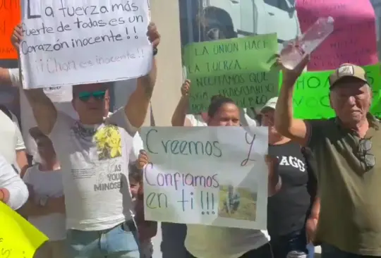 Afirmaron ir por voluntad propia en apoyo a Chon. Afirmaron ir por voluntad propia en apoyo a Chon.