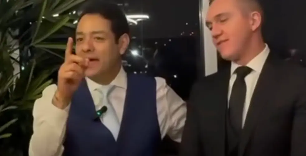 La declaración fue dicha por el empresario José Luis Salinas Gutiérrez durante su fiesta de cumpleaños. Captura de pantalla.