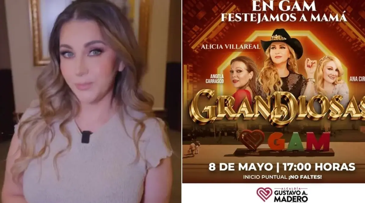  Alicia Villarreal Habla del accidente en el escenario en la GAM. 
