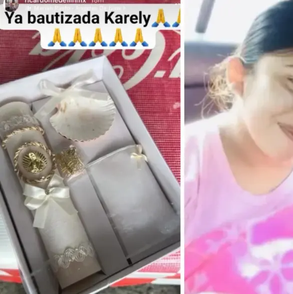 Bautizan a Karely, la bebé de Lupita TikTok, luego de darse a conocer que tendría muerte cerebral