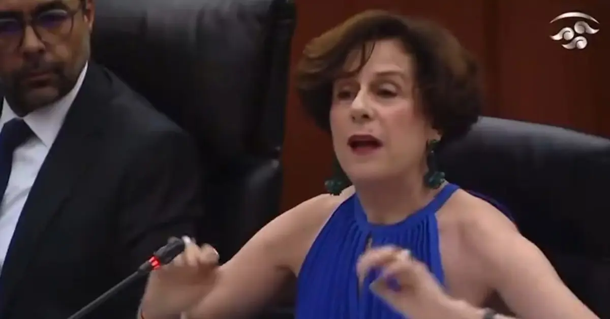 Dresser estuvo en el Senado de la República. Especial.