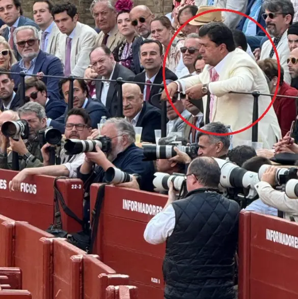 ¿Y la austeridad? Captan a Pedro Haces, diputado de Morena, en corrida de toros en España