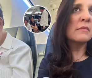 Lilly Téllez se va a poner furiosa: Filtran video de Kenia López Rabadán saludando a Noroña