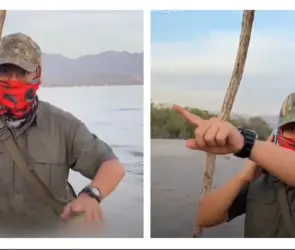 Extranjero dice ser dueño de playa en Nayarit y enfrenta a mexicano: "¡Lárgate de aquí!"