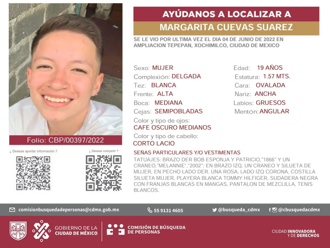 Margarita entró a una casa en Xochimilco y apareció muerta en Morelos. Especial
