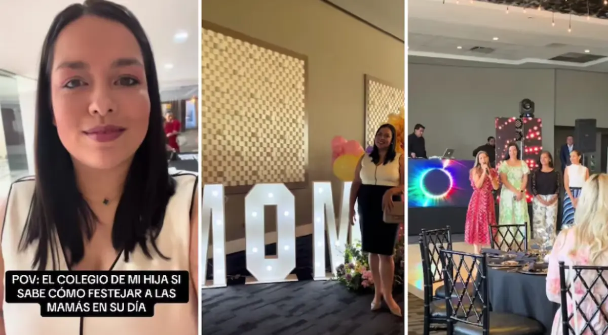  El video de la madre se volvió viral al mostrar el lujoso festejo del Día de las Madres. 