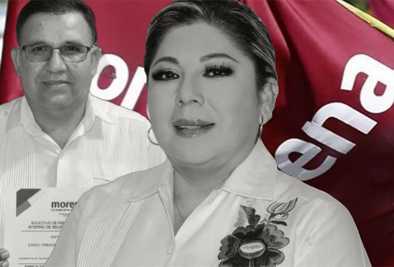 Yesenia Lara y los candidatos Morena asesinados en Veracruz