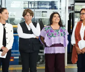 Sheinbaum y Brugada impulsan movilidad sustentable con nuevo Trolebús Elevado Santa Martha-Chalco