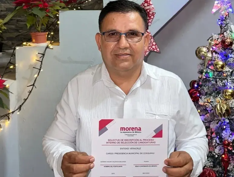 Germán Anuar Valencia, también candidato de Morena-PVEM, quien fue ejecutado el 29 de abril en Coxquihui. X.
