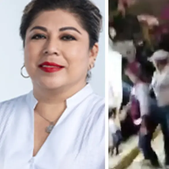 Captan momento exacto en que Yesenia Lara, candidata de Morena, es asesinada en plena caravana 