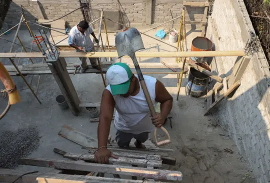 Este programa apoyará a jóvenes con materiales de construcción. Este programa apoyará a jóvenes con materiales de construcción.