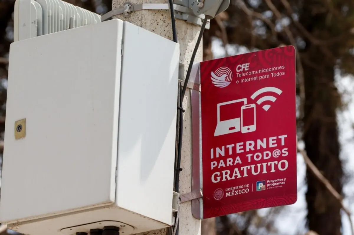  El programa “Internet para Todos” de la CFE permite conectarse gratis. 
